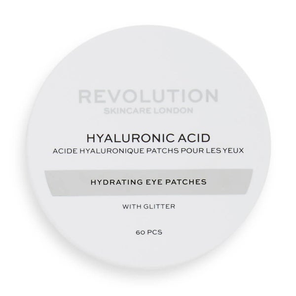 Revolution Skincare Glitter Hyaluronic Acid Hydrating Undereye Patches (30 Patches)