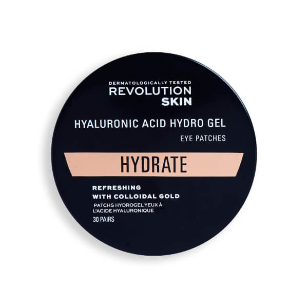 Revolution Skincare Gold Eye Hydrogel Hydrating Eye Patches With Colloidal Gold 20g