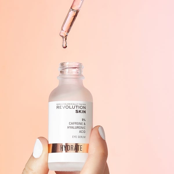 Revolution Skincare Targeted Under Eye Serum - 5% Caffeine + Hyaluronic Acid Serum