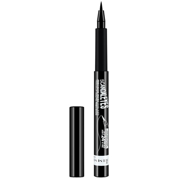 Rimmel London ScandalEyes Precision Micro Eyeliner – 01 – Black, 1.1ml