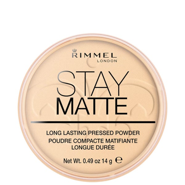 Rimmel Stay Matte Gepresstes Puder - Transparent