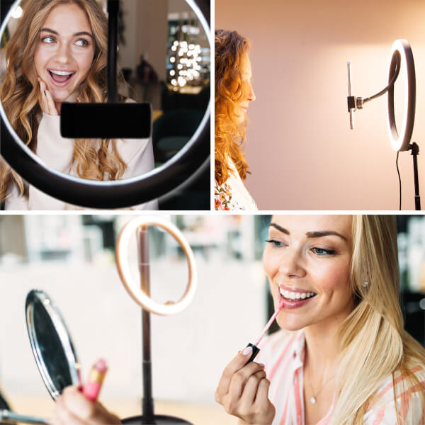 Rio Faltbares LED-Ringlicht