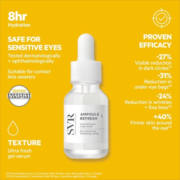 SVR Ampoule Refresh Daytime Eye Contour Serum 15ml