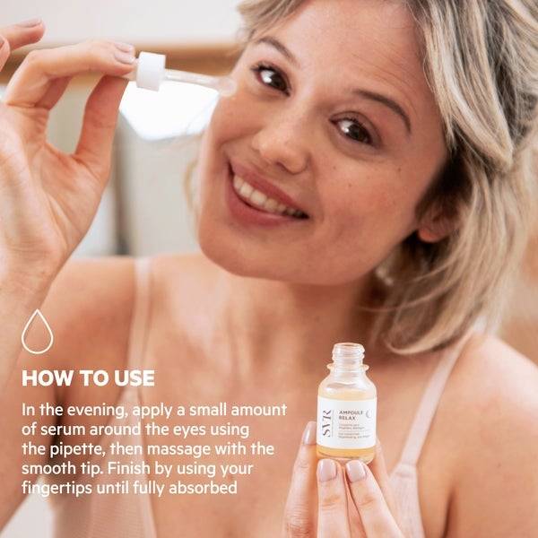 SVR Ampoule Relax Evening Eye Contour Serum 15ml