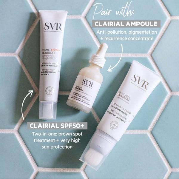 SVR Clairial Night Peel Pigmentation Mark Exfoliator With Brush Applicator 50 ml