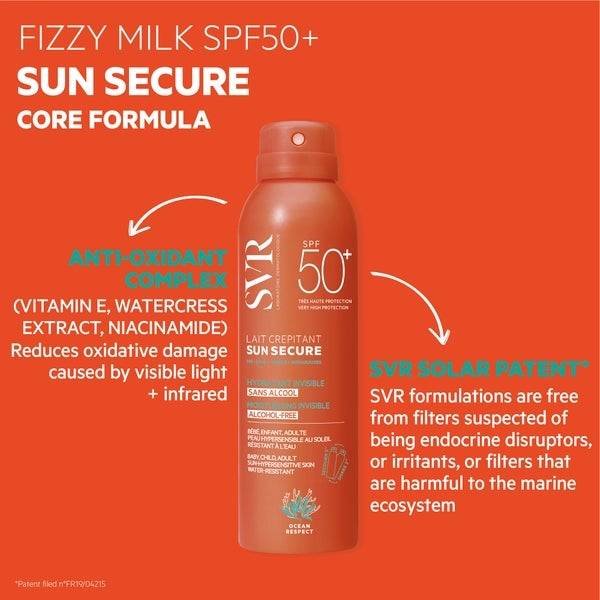 SVR Sun Secure Crackling Milk SPF50+ 200ml