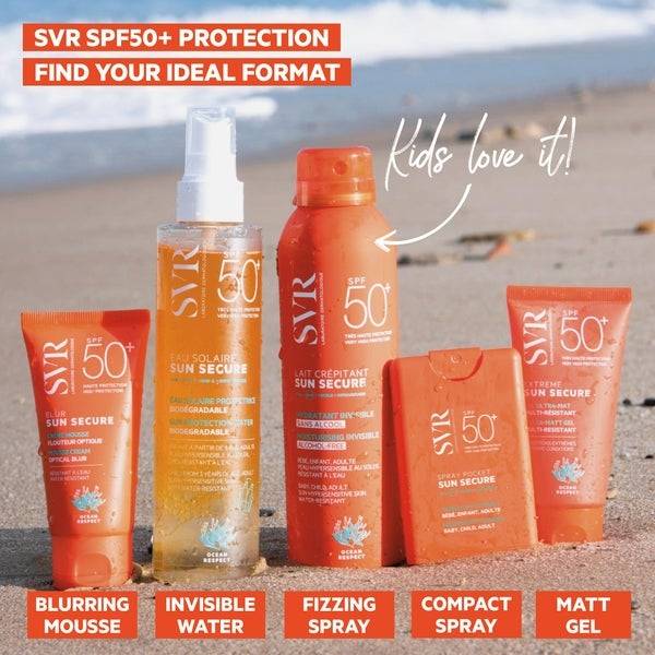 SVR Sun Secure Crackling Milk SPF50+ 200ml