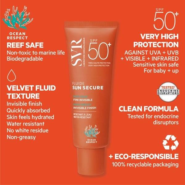 SVR Sun Secure Fluid Dry-Touch Lotion SPF50+ 50ml
