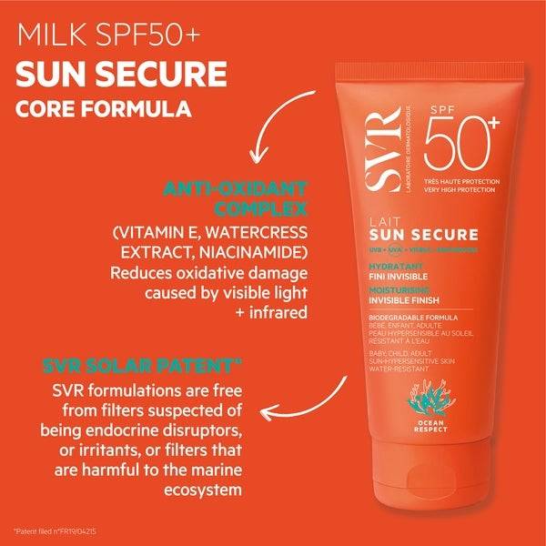 SVR Sun Secure Milk SPF50+ 100ml