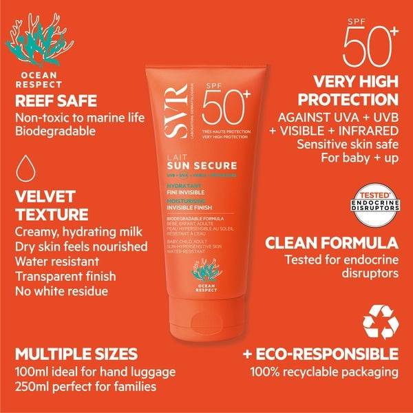 SVR Sun Secure Milk SPF50+ 100ml