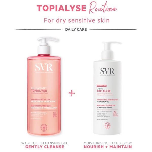 SVR Topialyse Anti-Itching Face And Body Cream 400ml