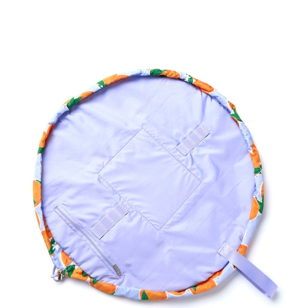 The Flat Lay Co. Drawstring Makeup Bag - Mediterranean Oranges