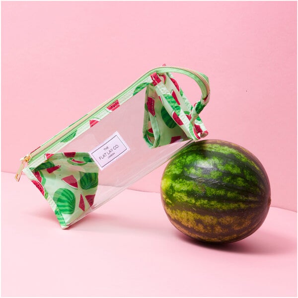 The Flat Lay Co. X LookFantastic Exclusive Perspex Box Bag In Green Watermelon