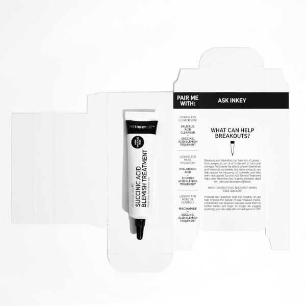 The INKEY List Succinic Acid Blemish Treatment 15ml