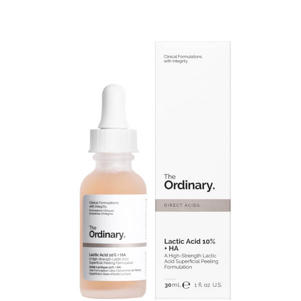 The Ordinary Lactic Acid 10% + HA 2% Superficial Peeling Formulation 30 Ml