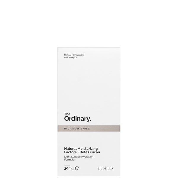 The Ordinary Natural Moisturising Factors And Beta Glucan 30ml