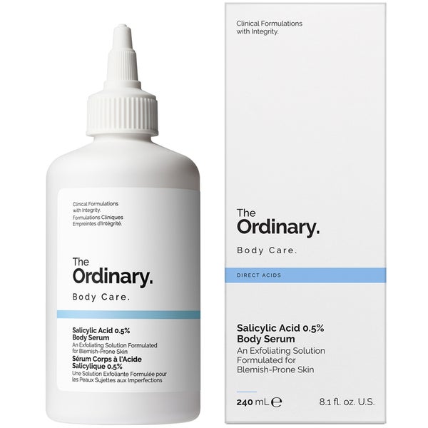 The Ordinary Salicylic Acid 0.5% Body Serum 240ml The Ordinary Salicylic Acid 0.5% Body Serum 240ml