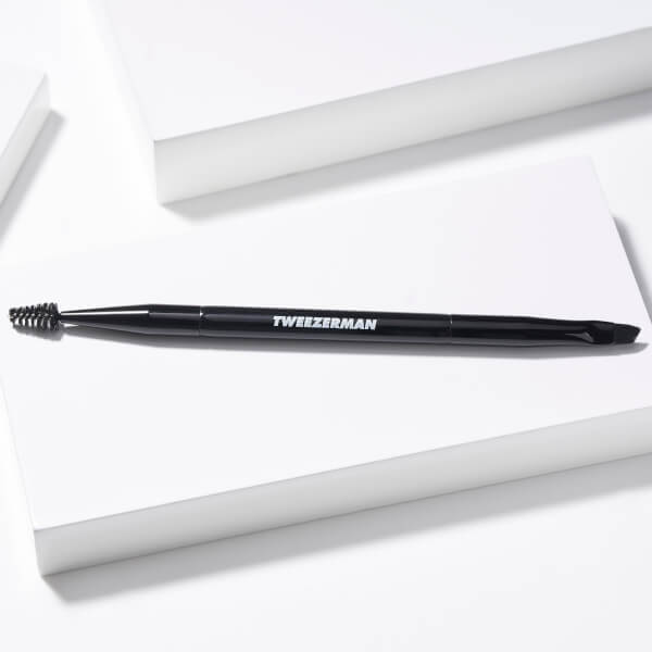 Tweezerman Dual Ended Angled Brow Brush