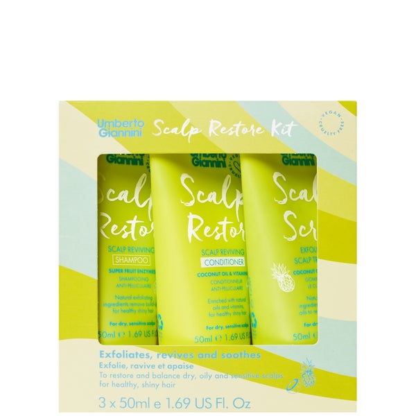 Umberto Giannini Scalp Starter Kit 3 x 50ml Umberto Giannini Scalp Starter Kit 3 x 50ml
