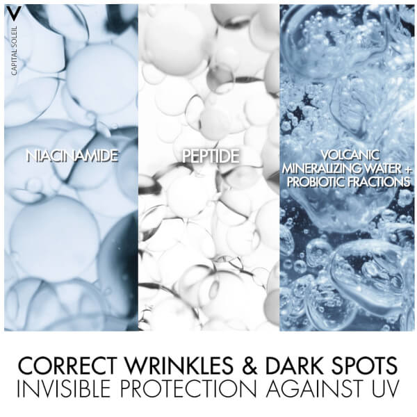 VICHY Capital Soleil UV Age Daily SPF 50+ Invisible Sun Cream With Niacinamide 40ml