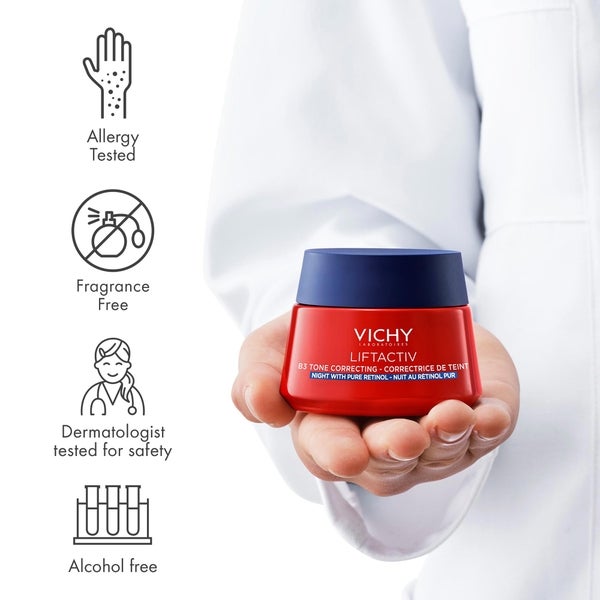 Vichy Liftactiv B3 Tone Correcting Night Cream With Pure Retinol 50ml
