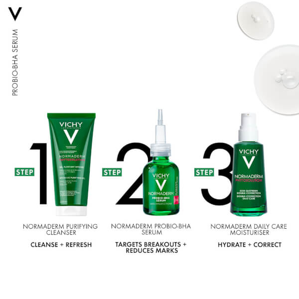 VICHY Normaderm Salicylic Acid + Probiotic Fractions Anti-Blemish Serum 30ml