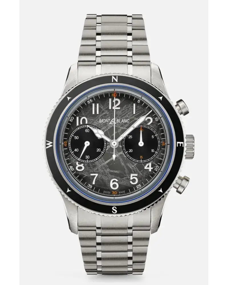 Montblanc 1858 Automatic Chronograph 0 Oxygen The 8000 Grau