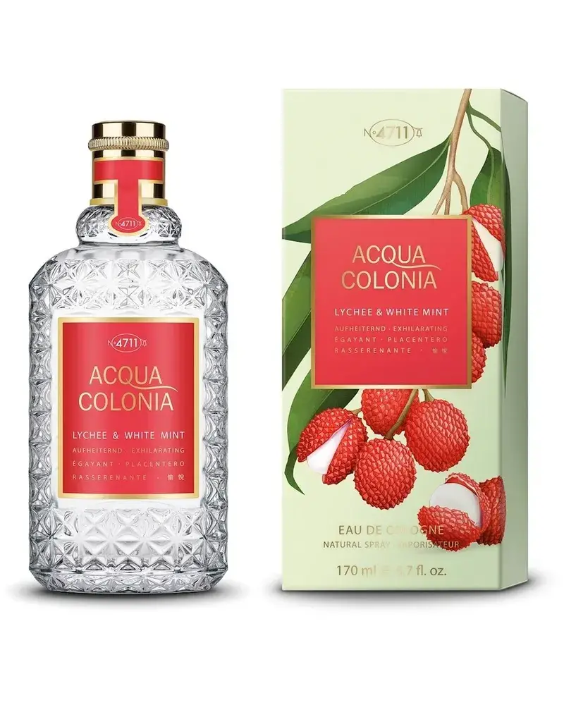 4711 Lychee & White Mint Eau De Cologne 170 Ml