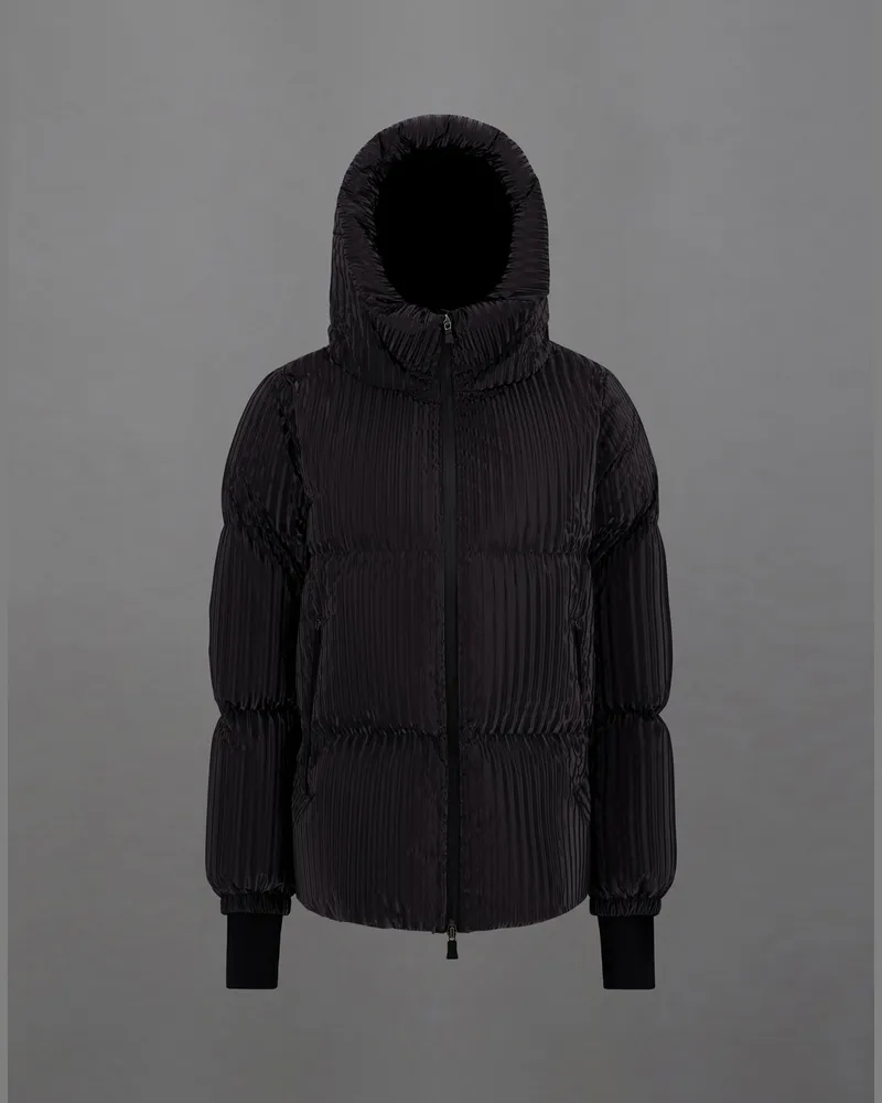 Herno A Shape Laminar Aus Tech Corduroy Effect Schwarz