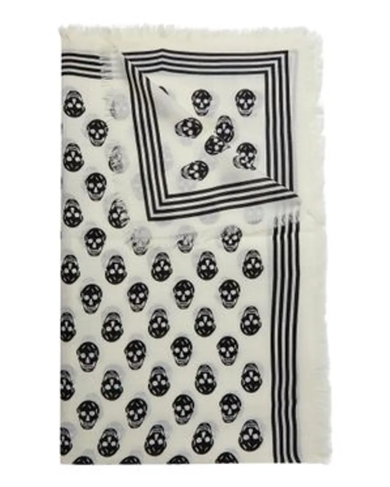 Alexander McQueen Foulard Biker Beige