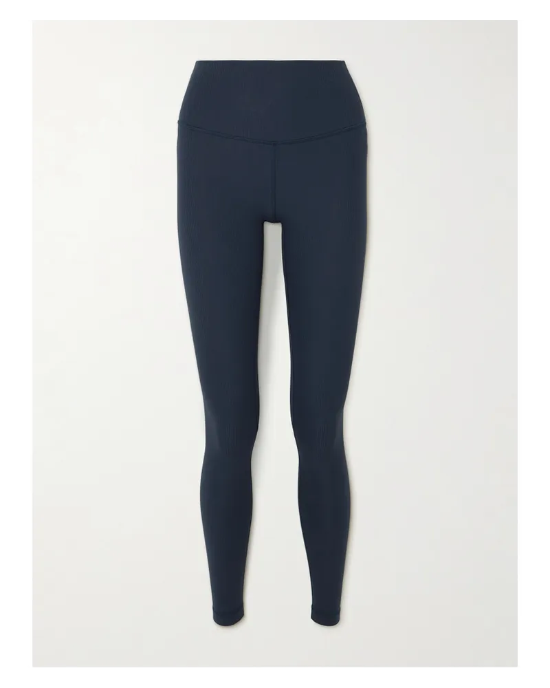LULULEMON Align™ 71 Cm Leggings Aus Nulu™ Material Blau