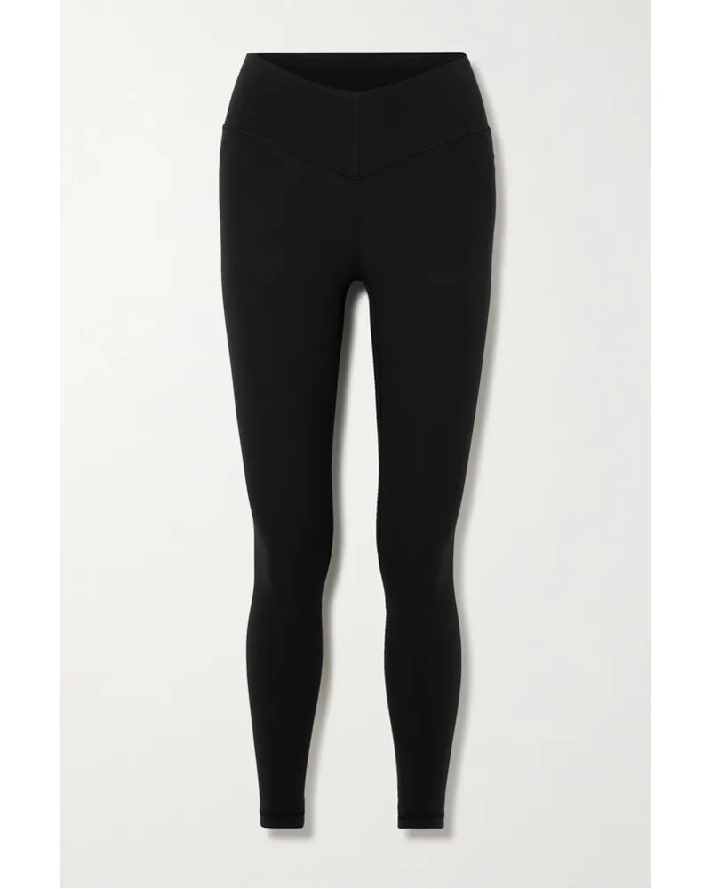 LULULEMON Align™ Dipped 635 Cm Hoch Sitzende Leggings Schwarz