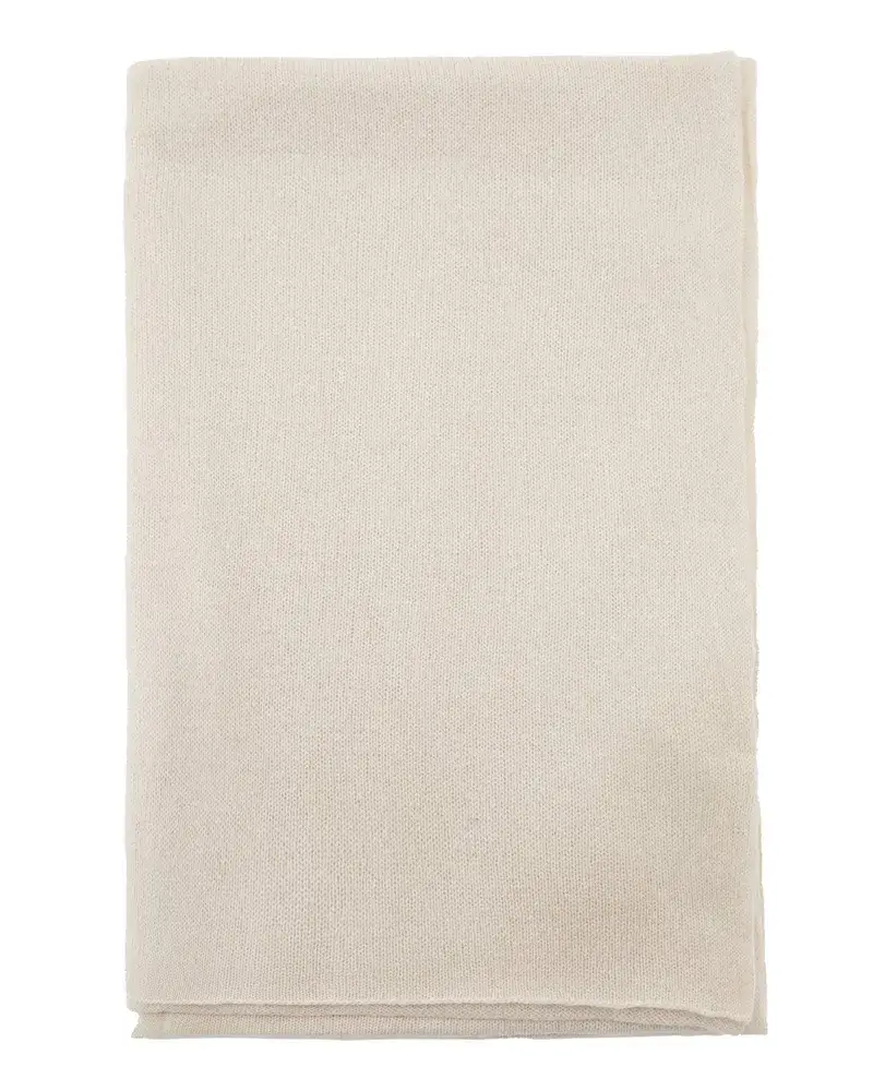 ALLUDE Cashmere Schal Hellbeige Beige