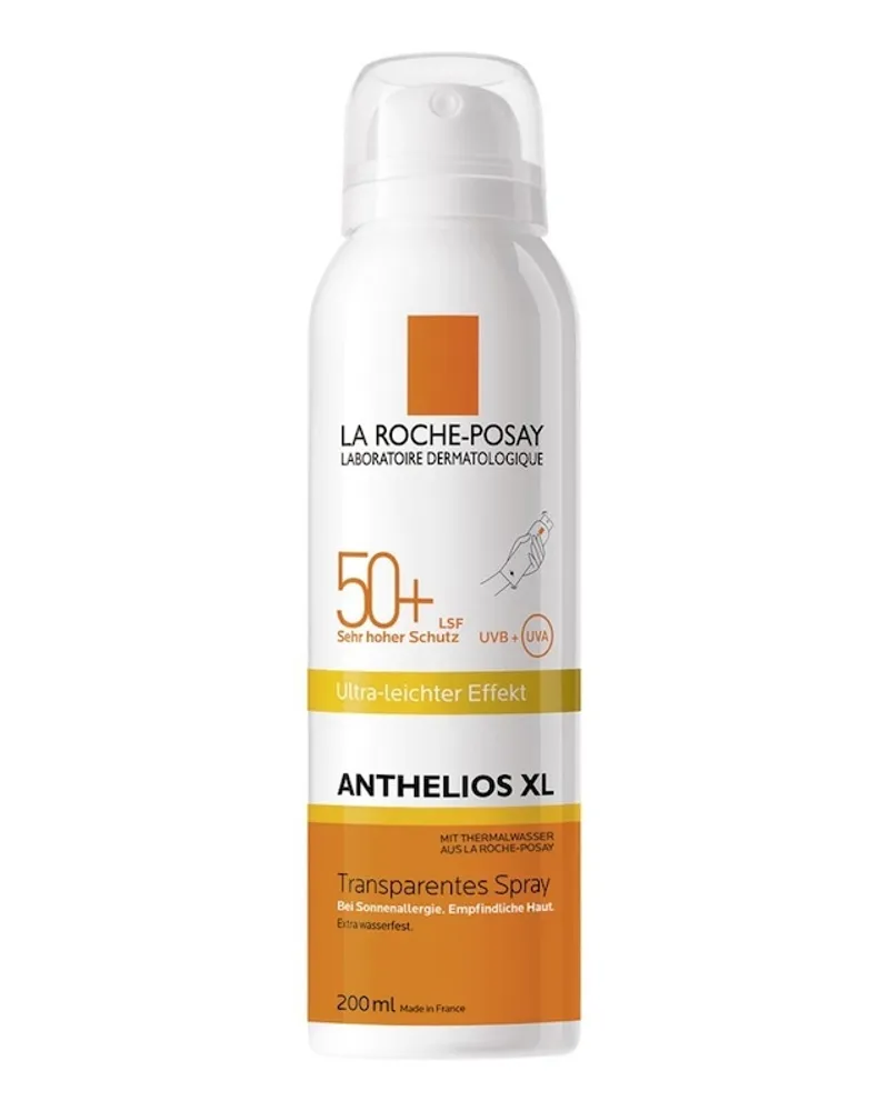 LA ROCHE-POSAY Anthelios Xl Transparentes Spray Lsf 50+ Sonnenschutz 200 Ml