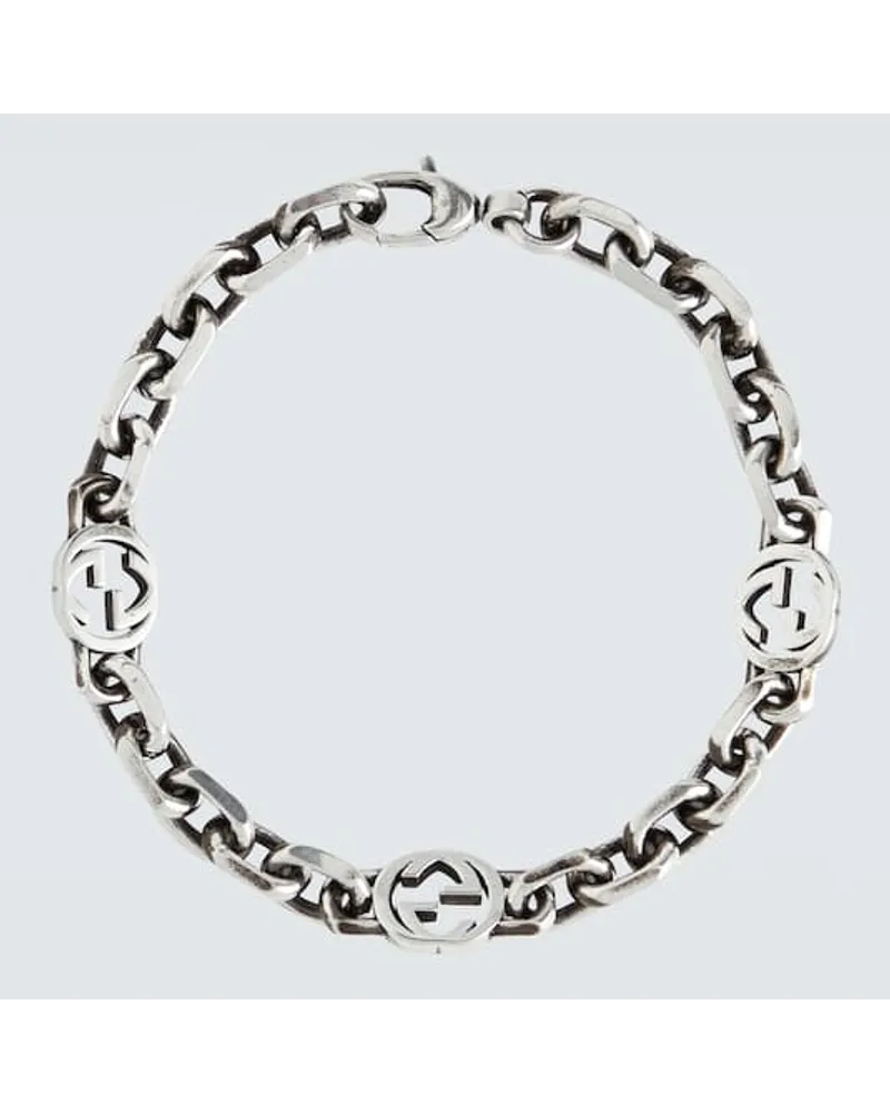 Gucci Armband Interlocking G Aus Sterlingsilber Silber