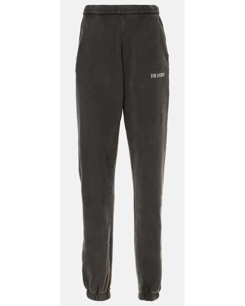 ATTICO Jogginghose Penny Aus Baumwolle Schwarz