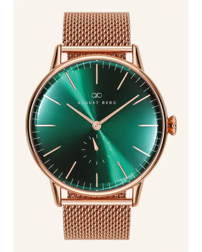 August Berg Armbanduhr Serenity Gruen