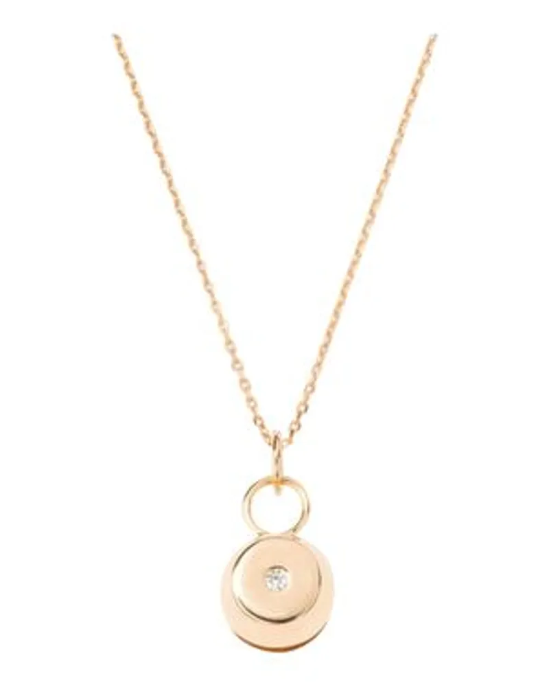 Aurélie Bidermann AnhäNger Grelot Diamant Gold