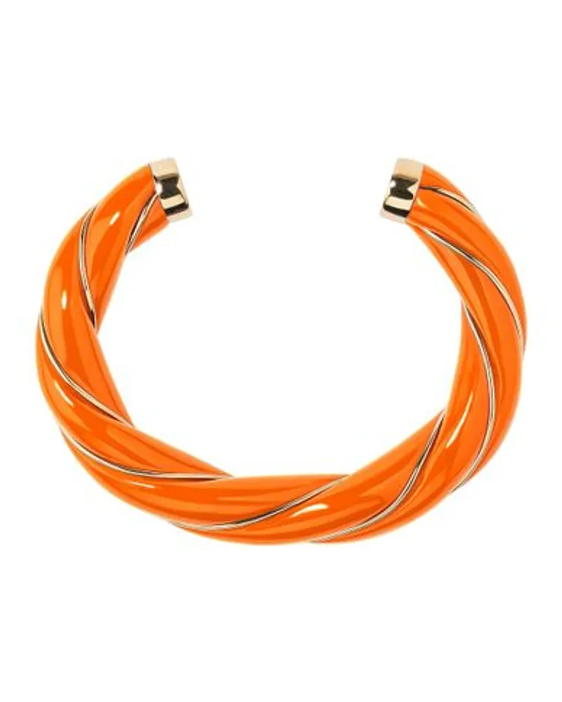 Aurélie Bidermann Armreif Diana Orange