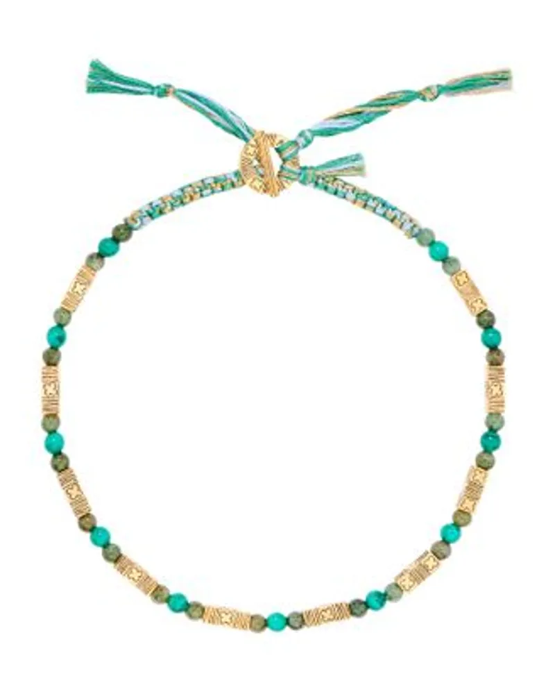 Aurélie Bidermann Halskette Honolulu Green