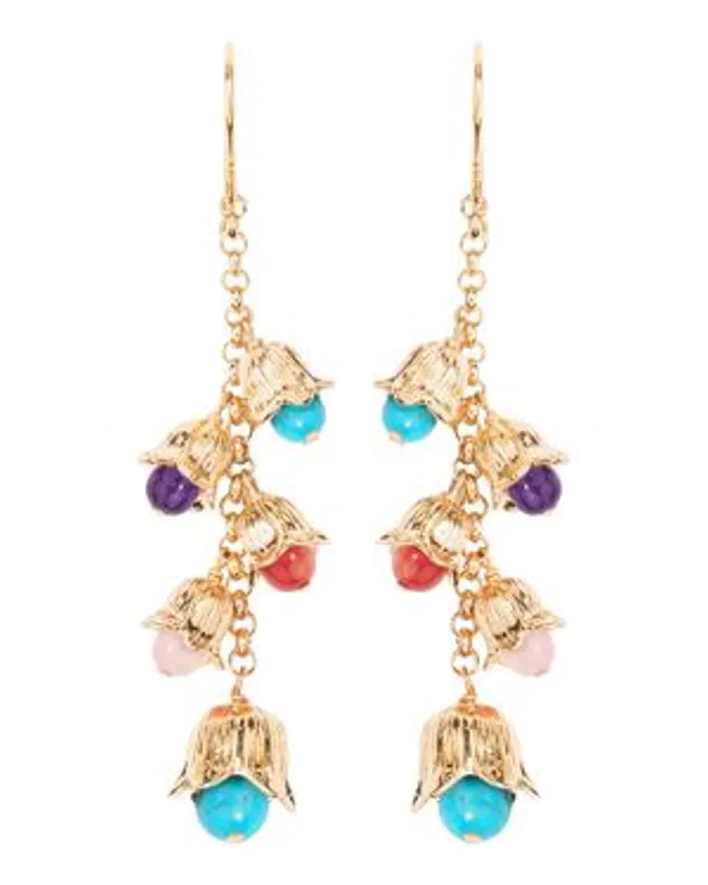 Aurélie Bidermann Ohrringe Lily Of The Valley Gold