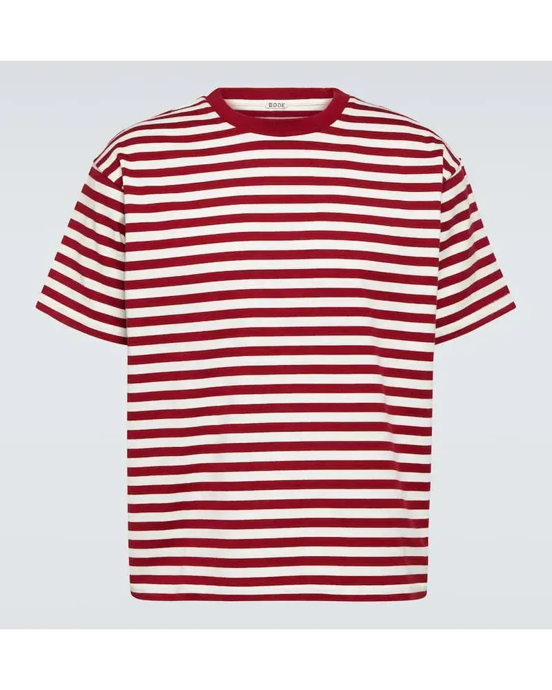 BODE T Shirt Sawyer Aus Baumwolle Multicolor