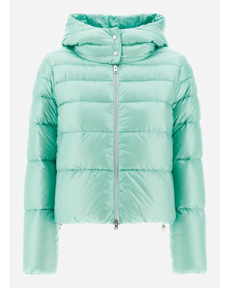 Herno Bomberjacke Resort Aus Nylon Ultralight PastellgrüN