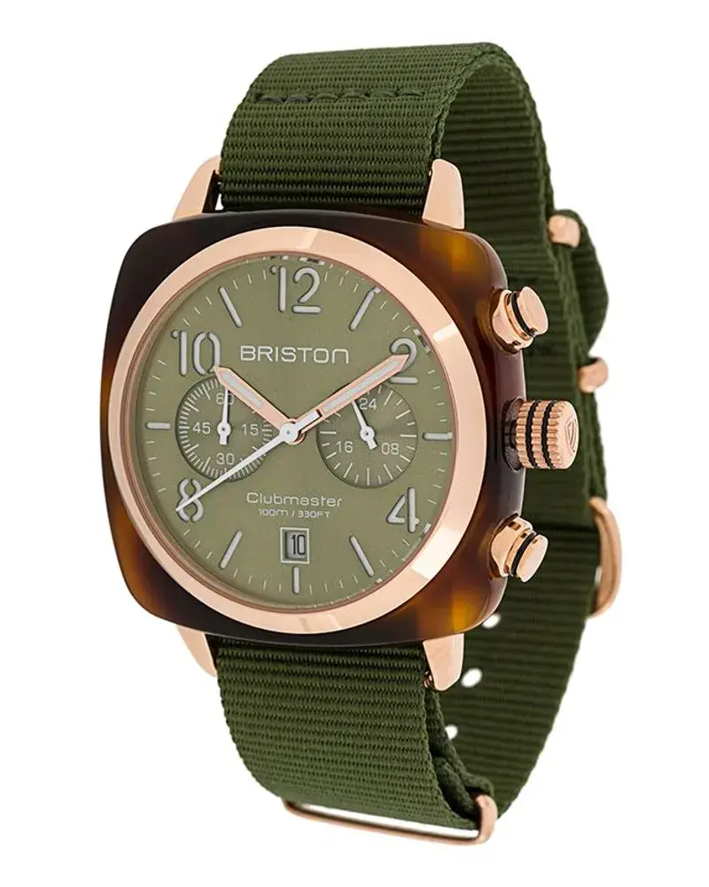 BRISTON Clubmaster Classic' Armbanduhr 40mm GrüN