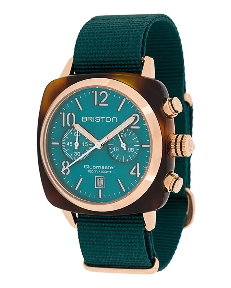BRISTON Clubmaster Classic' Armbanduhr 40mm GrüN