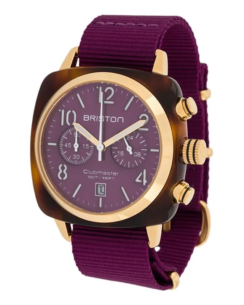BRISTON Clubmaster Classic' Armbanduhr 40mm Violett