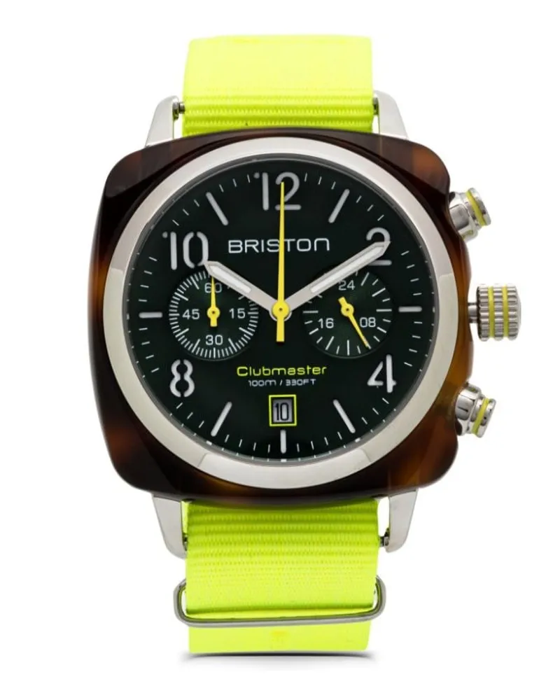 BRISTON Clubmaster Classic Summer Vibes 40mm GrüN