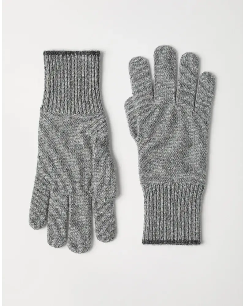 Brunello Cucinelli Handschuhe Grau