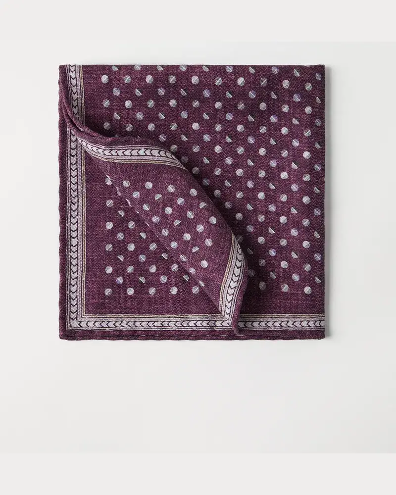 Brunello Cucinelli Pochette Violett