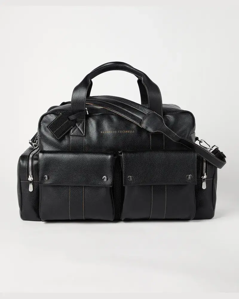 Brunello Cucinelli Reisetasche Schwarz